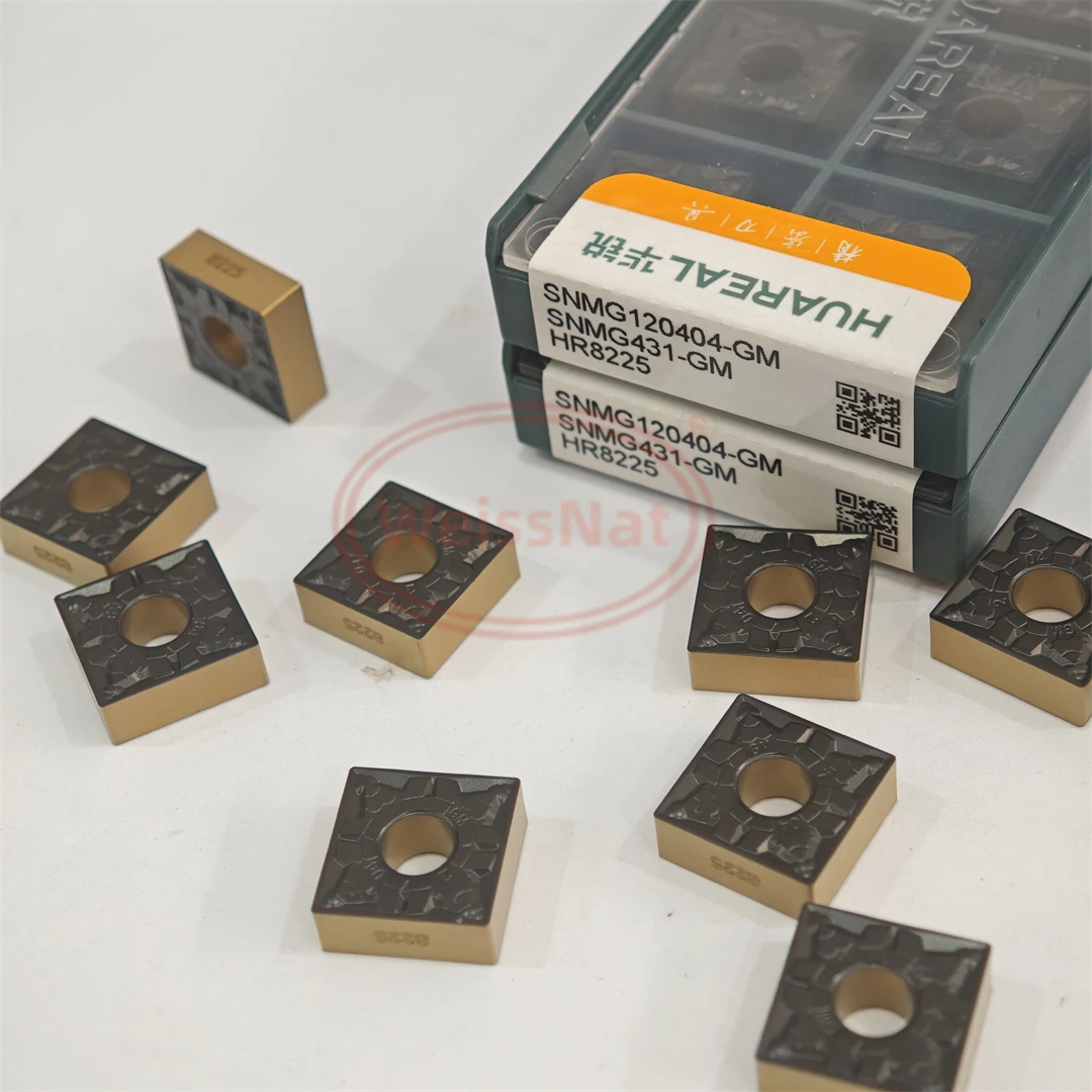 

Твердосплавная пластина SNMG120404-GM HR8225, вставки SNMG