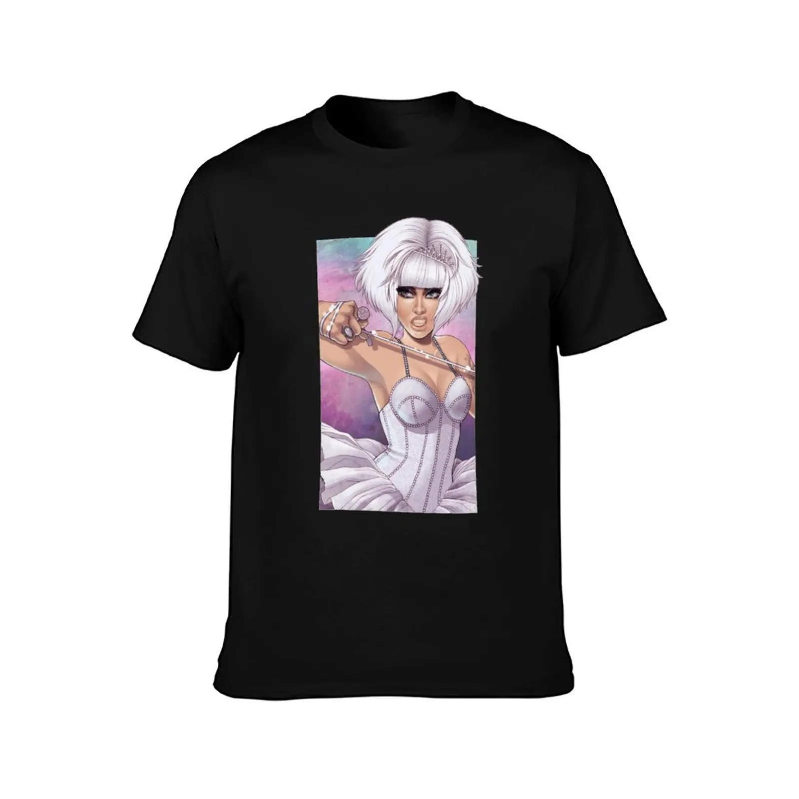 Adore Glitter Ball T-Shirt Festival Casual Short Sleeve T-Shirt