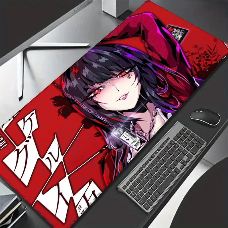 

Large Anime Mouse Pad XXLMat Big Jabami Yumeko Kakegurui Gamer Gaming Playmat Customized Desk Keyboard Mousepad