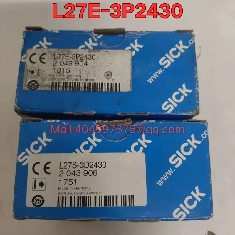 Brand new L27E-3P2430 L27S-3D2430 sensor set, take a photo and send one set