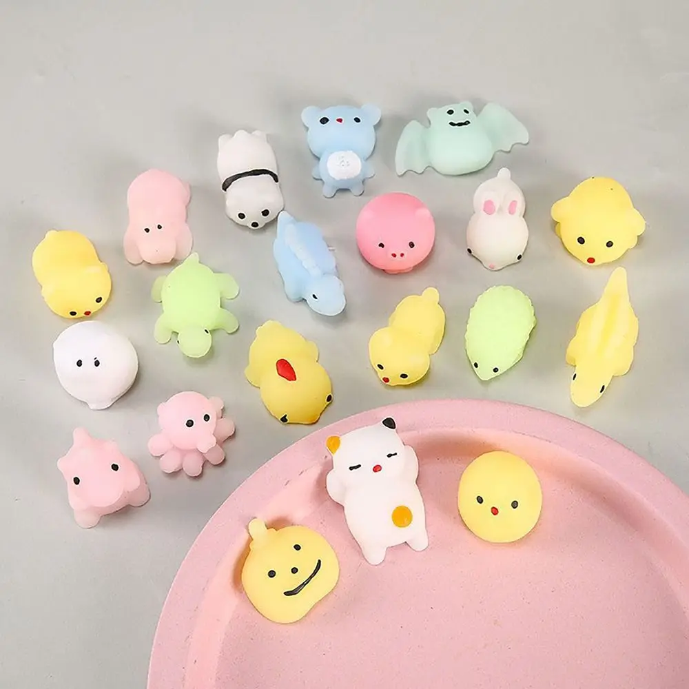 Cute Animals Decompression Toy Soft Sticky Squeeze Toy Abreact Stress Relief Pressure-relief Toy Student