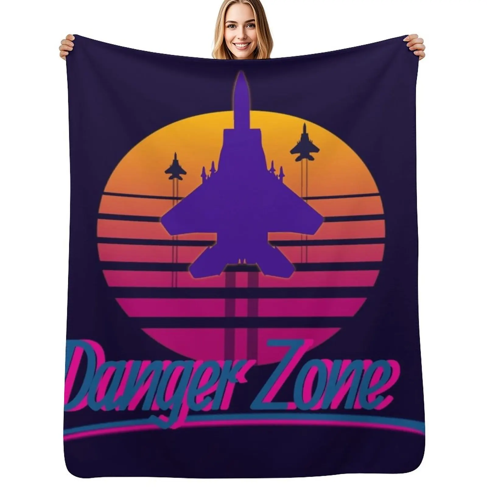 

Danger Zone Throw Blanket warm winter Travel Baby Stuffeds Blankets
