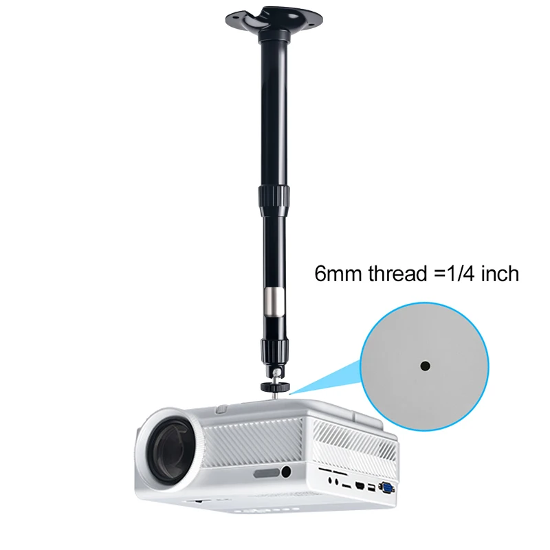 Salange Projector Stand Universal Ceiling Bracket Wall Mount for XGIMI HY320 P92MAX DLP HY300Pro Beamer Surveillance Camera
