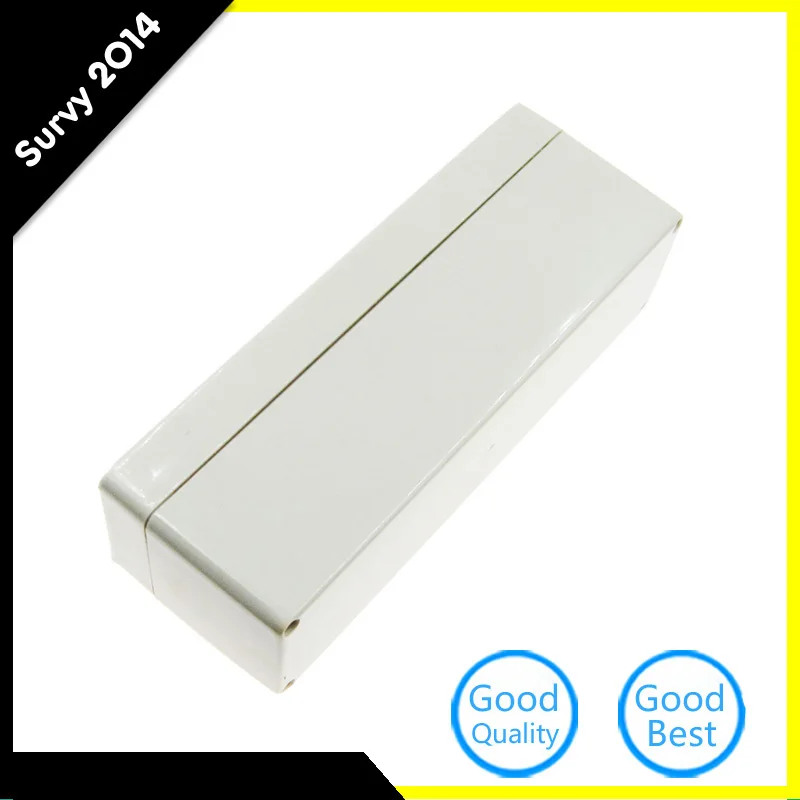 Waterproof Plastic Electronic Enclosure Project Box white 160 x 45 x 55mm diy electronics