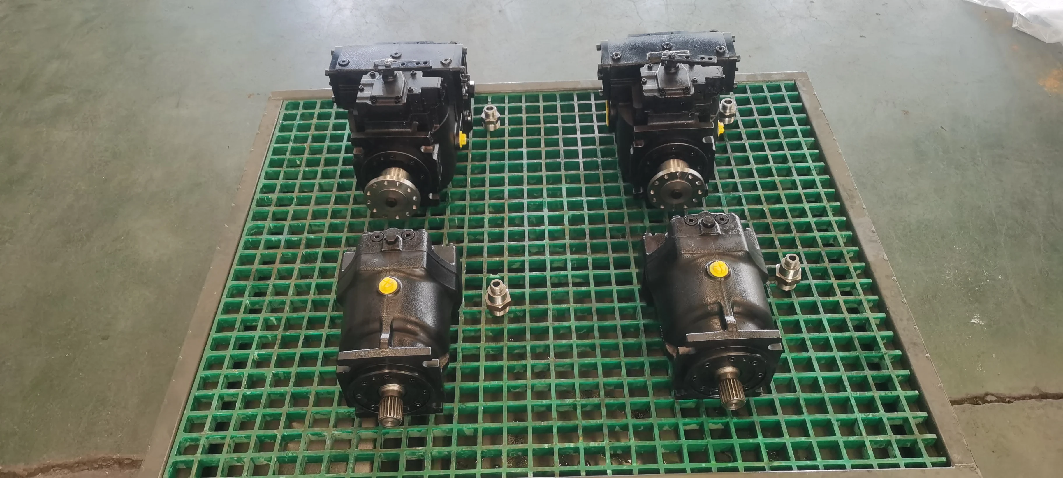 Transmission hydrostatique, plus rendement, vert, arracheuse de fourrage