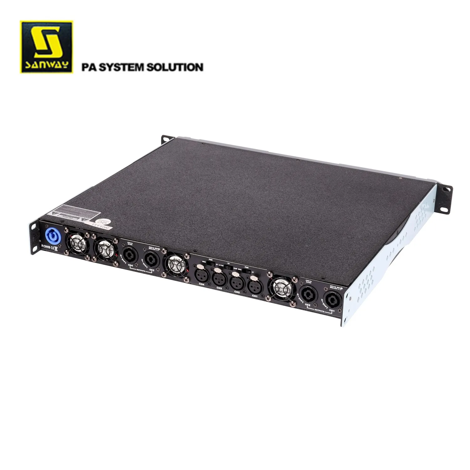 DA18K4 4 Channel 18000W High Power Class D Professional Amplifier for Line Array System