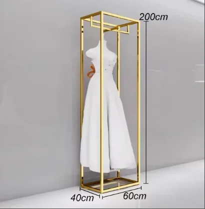 

Металлическая вешалка для одежды с нанопокрытием под золото