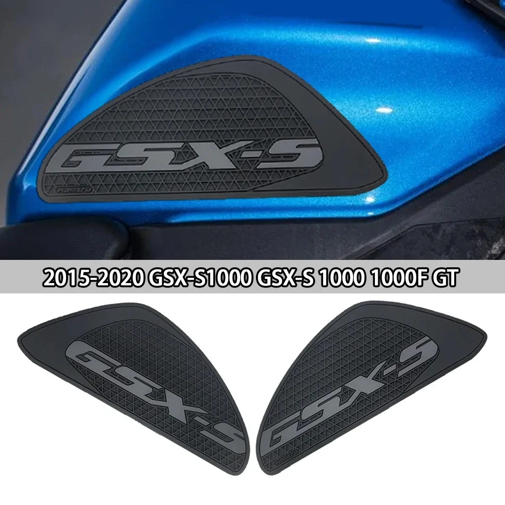 

For 2015-2020 GSX-S1000 GSX-S 1000 1000F GT motorcycle knee anti slip fuel tank pad protection decorative side panel pad