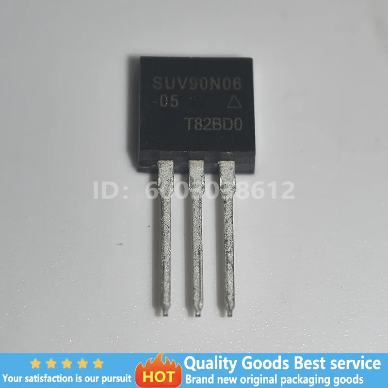 5Pcs SUV90N06 TO-262 SUV90N06-05 POWER MOSFET TRANSISTOR MOS TUBE ORIGINAL NEW
