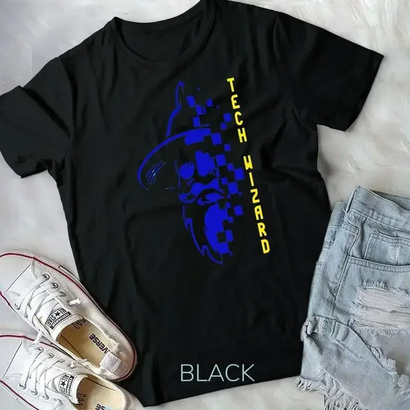 Tech Wizard Cool Technology I T Computer Whiz Techie Geek Unisex T shirt