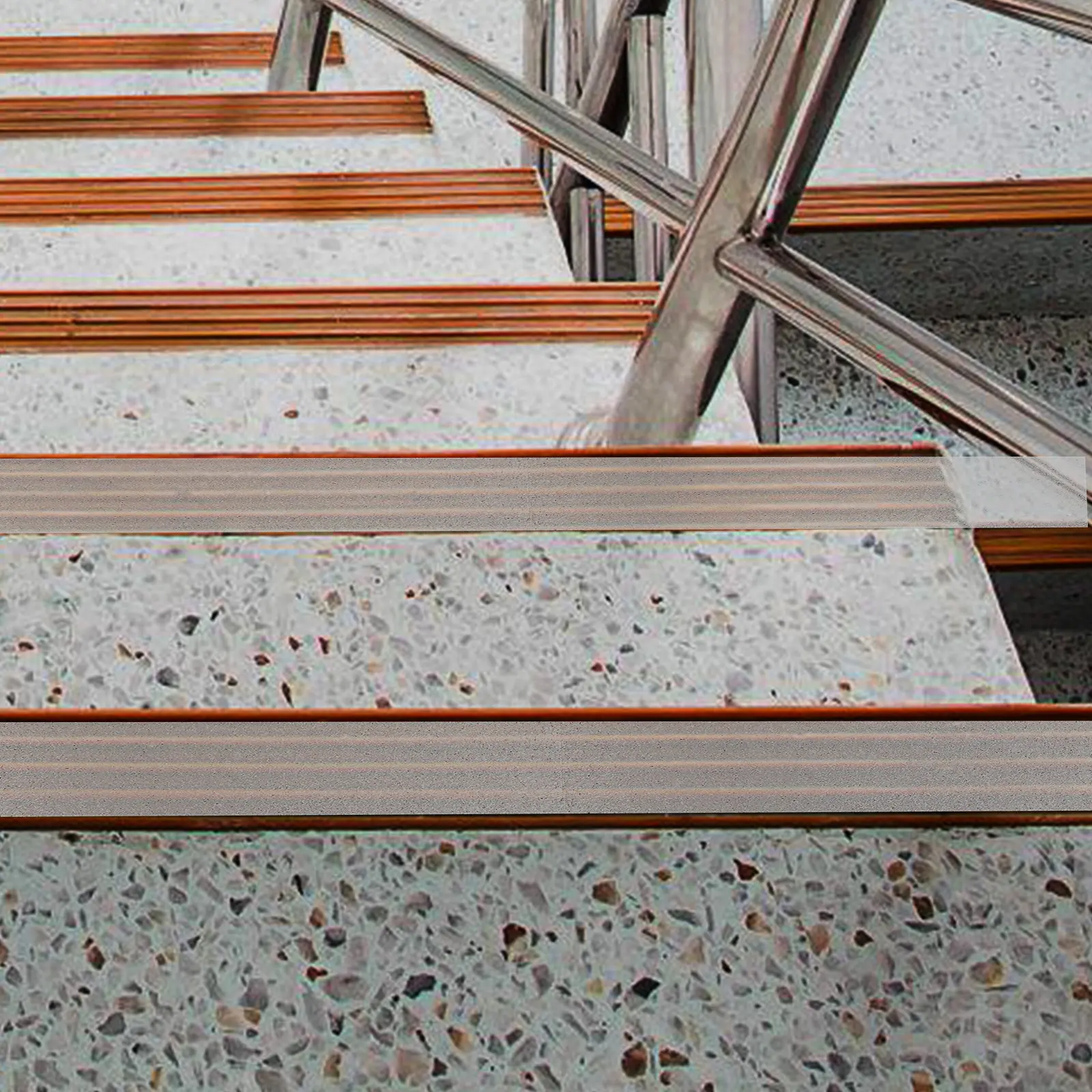 

1 Roll Outdoor Anti Slip Tape Peva Step Strip Safety Stair Tread Non Slip Ramp Grip for Wooden Stairs Floors Gym Adhesive