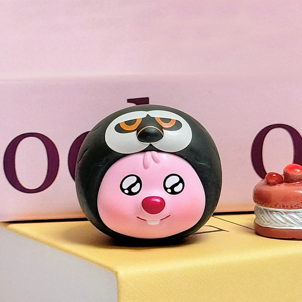 MINISO figurki Anime Loopy seria zwierząt pudełko z niespodzianką Model lalki Cartoon Kawaii śliczny Model na biurko ozdoby dekoracyjne prezent