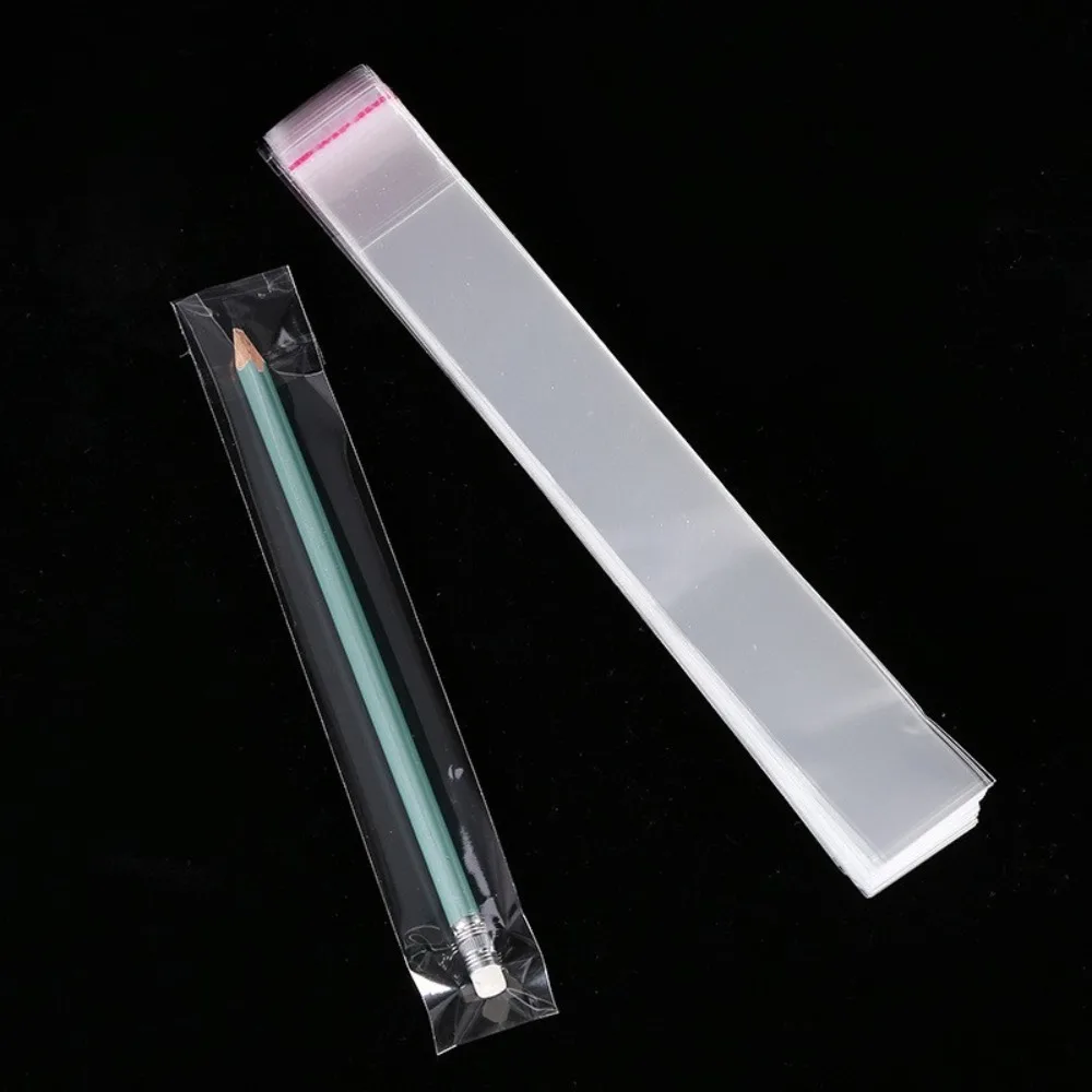 100pcs Wedding Favors Resealable Self Adhesive Bag Transparent Plastic Self Sealing Small Bags Long Sealed Pen Jewelry Candy - view 4
