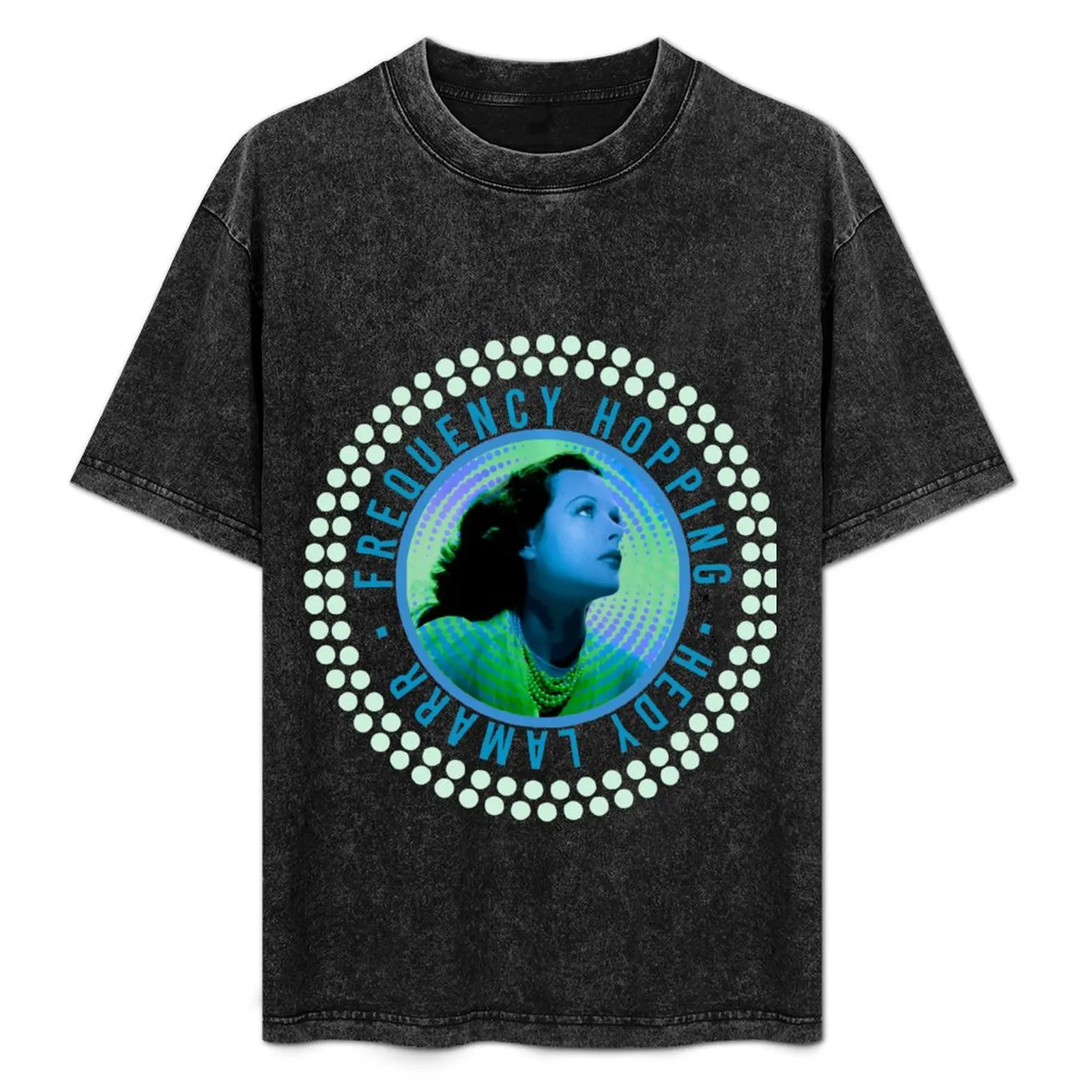 Frequency Hopping Blues T-Shirt Stain Resistant Casual Tee