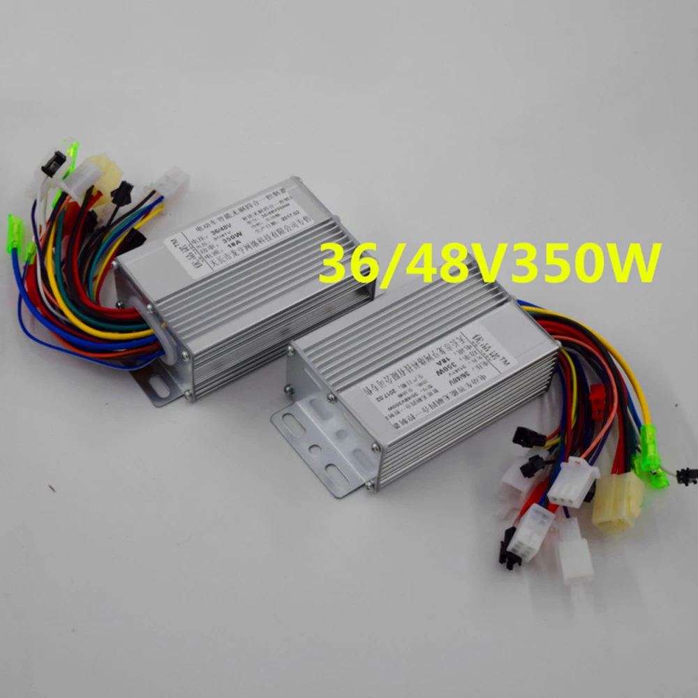E-Scooter Part 36V/48V 350W Electric Bike Brushless Motor Controller Dual Mode Two/Three-Wheeled Electric Wehicle Controller