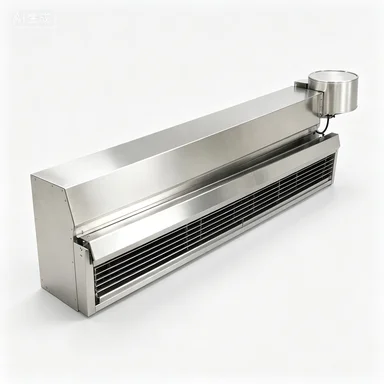 Multi Functional Industrial air Curtain for Temperature Regulation and Insect Control
