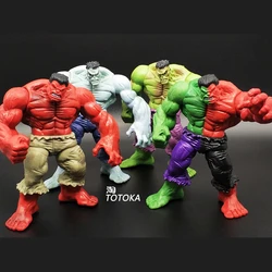 3.75-inch Marvel Hulk Thunderbolt Ross Thanos Ben Grimm Thing Death's Head Doll Gift Toy Model Anime Figures Collect Ornaments