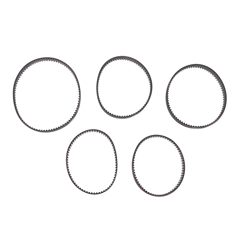 2pcs Timing Drive Belt 2GT/2M Perimeter 140 142 150 160 180mm Width 6mm Synchronous Conveyor Spare Part For Vaccum Cleaner Tool
