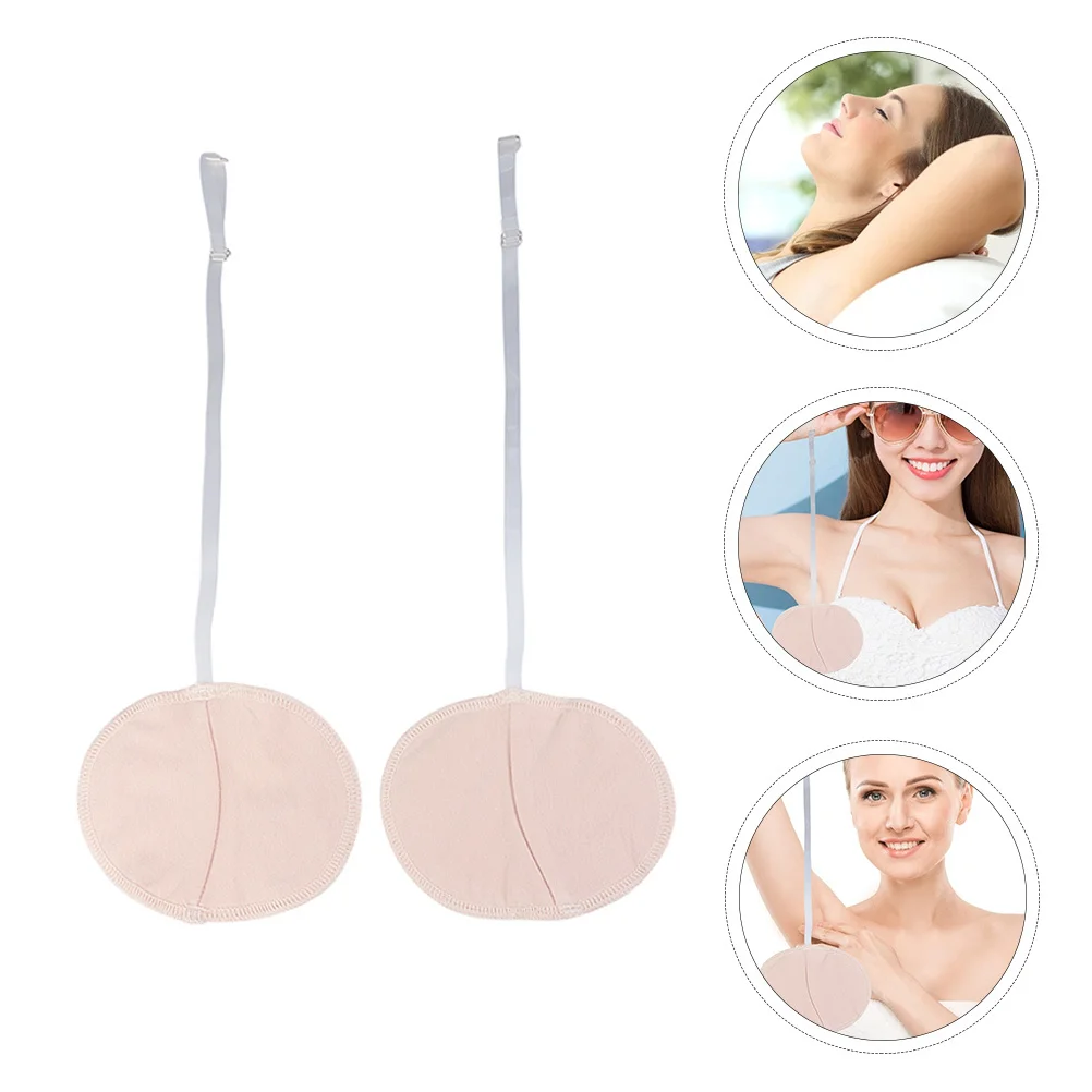 

Reusable Cotton Pads Soft Absorbent Underarm Shield Pads Summer Sweat Absorption Sticker Non-Visible Armpit Sweat Cushion