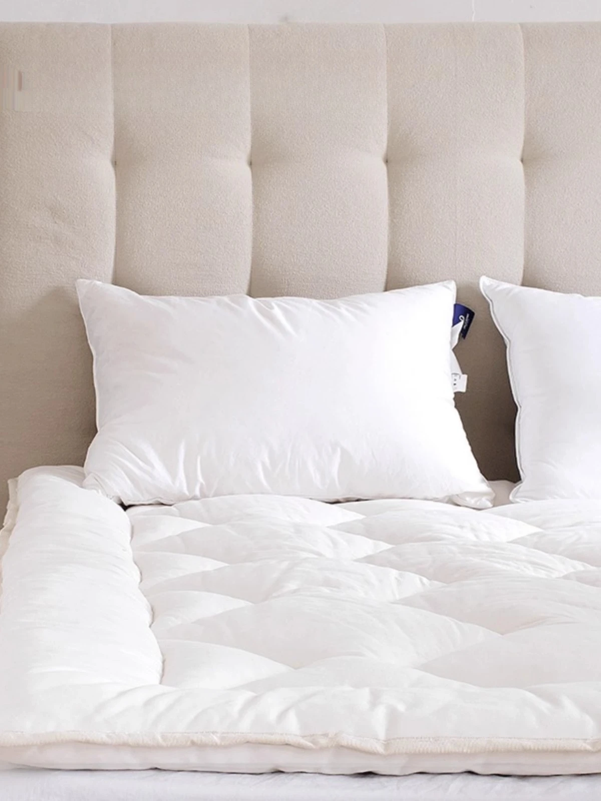 

Customizable Cotton Pull Button Spring Bed Fabric Bag Loan Deposit