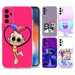 Game Dandys World Phone Case For Samsung Galaxy A71,70,52,40,51,31,A50,21S,30S,Note20ultra Transparent Cover