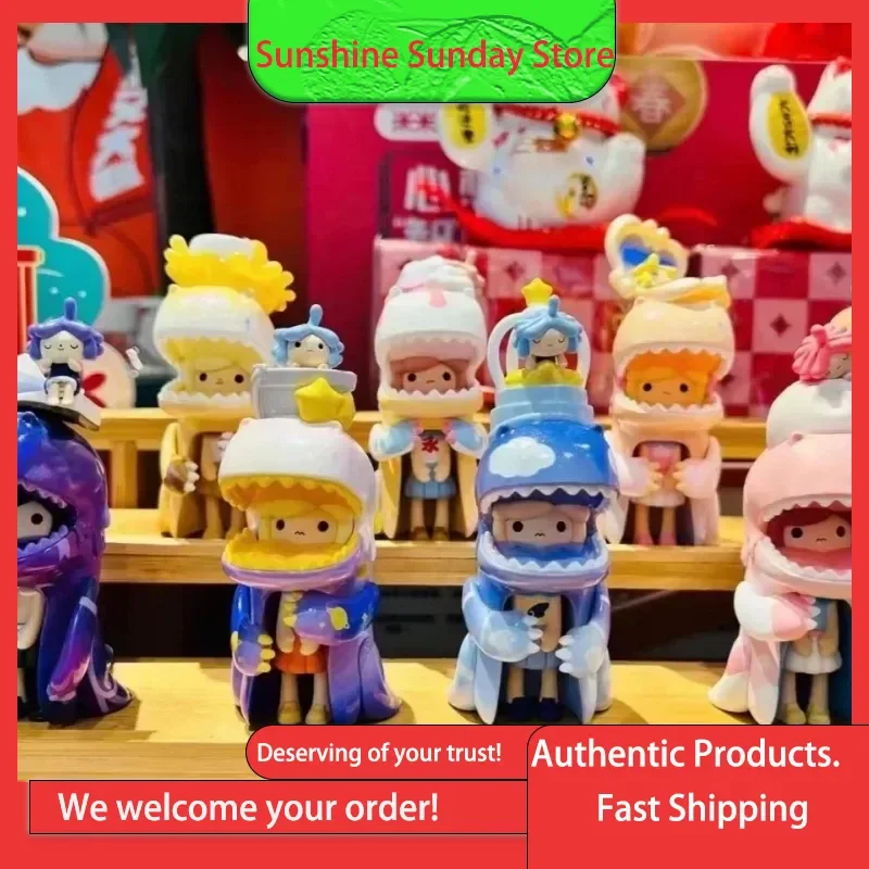

Dinosaur Girl Generation 3 Dream Series Blind Box Like A Dream Andle Tears Hidden Figurine Colorful Ornament Birthday Gift