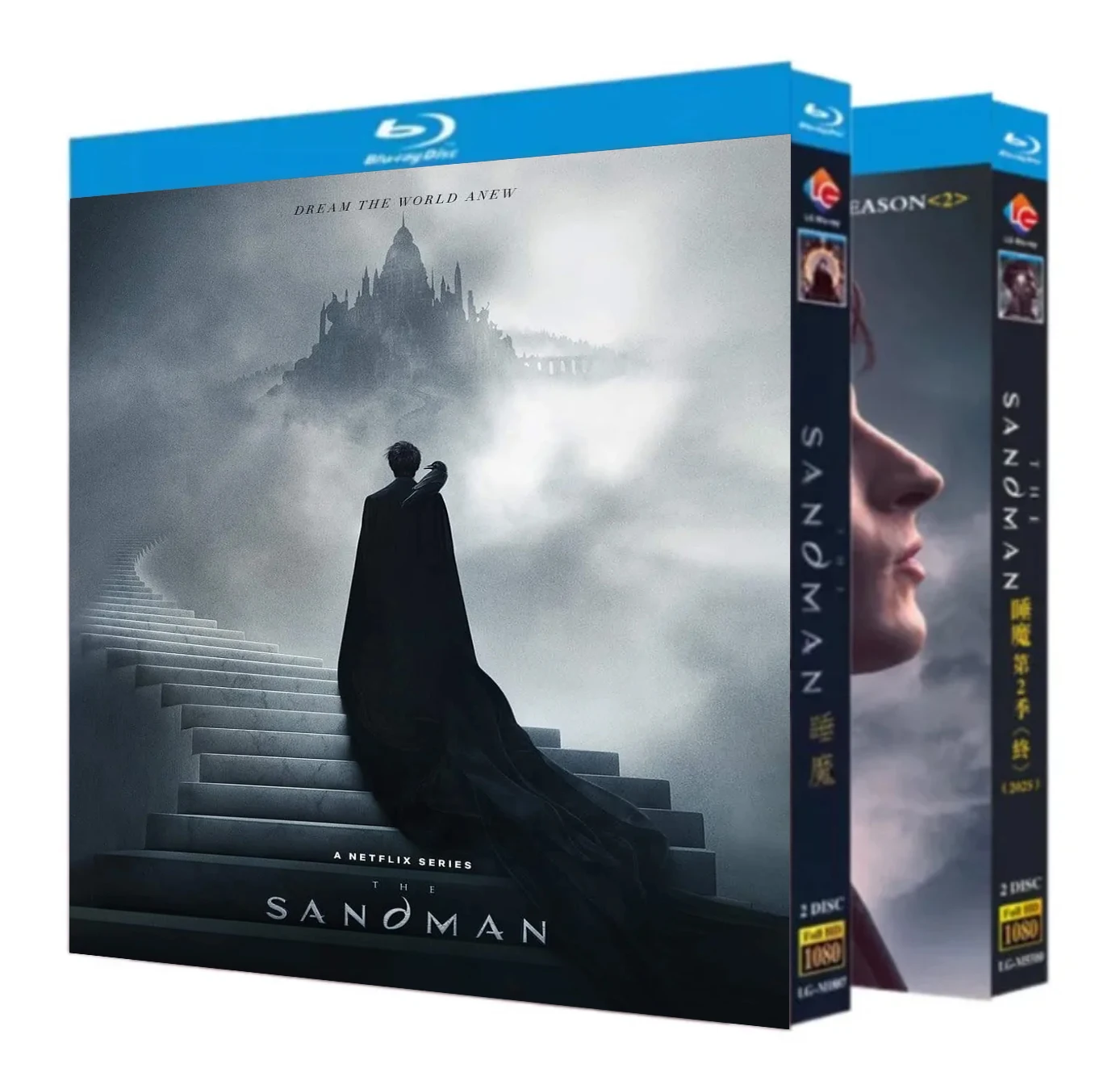 The Sandman Temporada 1-2 (2025) 4 discos Blu-ray Alta Definición