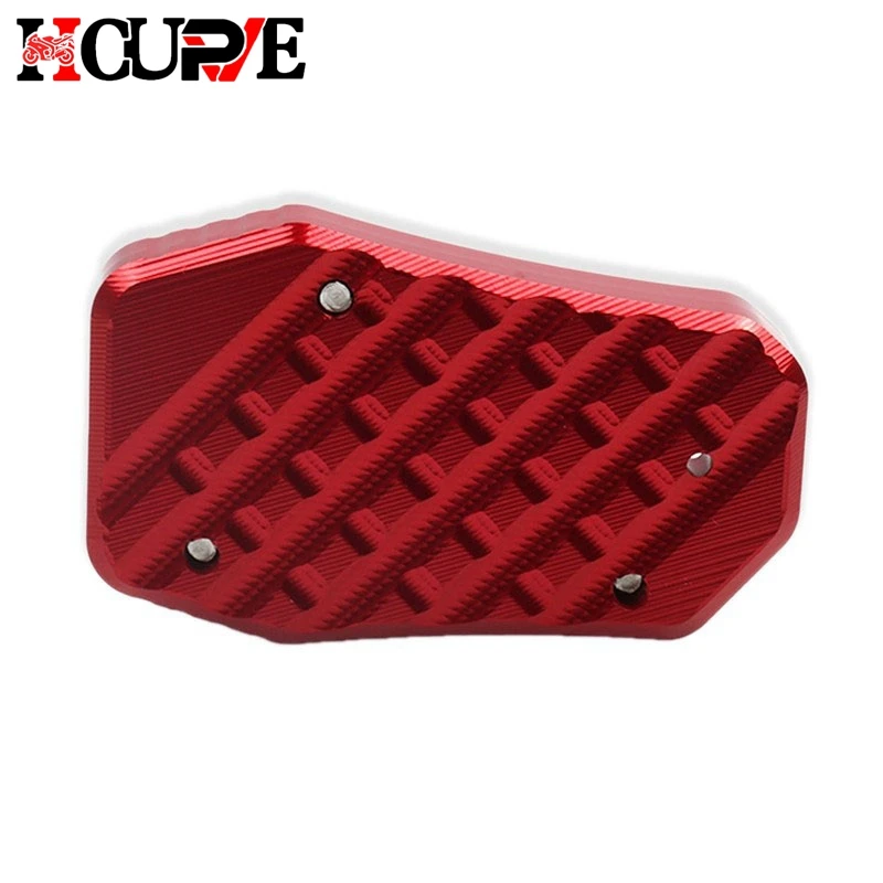 Motorcycle CNC Kickstand Foot Side Stand Extension Pad Support Plate Enlarge For T-MAX TMAX 530 SX DX TMAX530 2017-2023