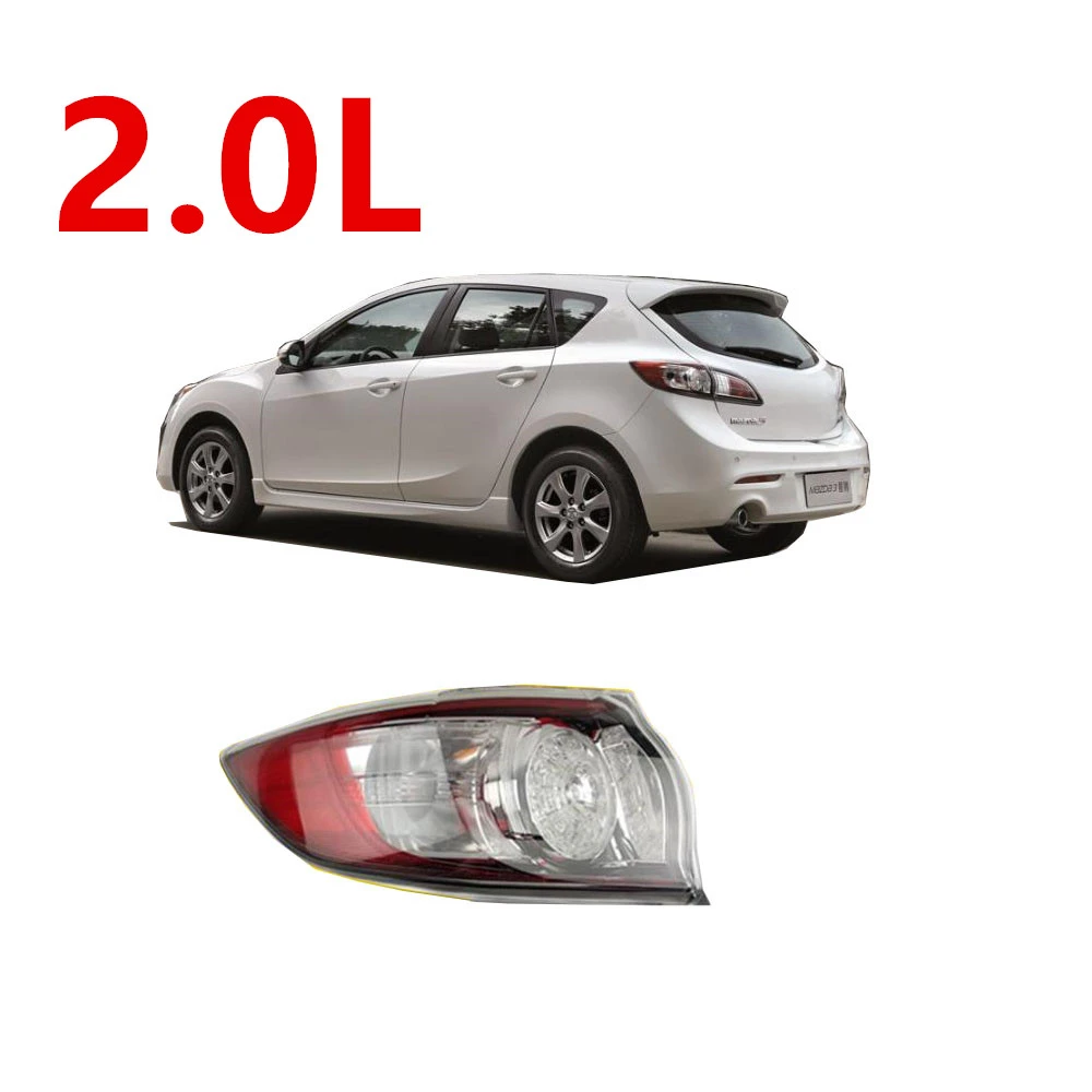 

1 Piece 2.0L Hatchback Outside Tail Lamp for Mazda3 2011-2016 Rear Light Turning Signal Lamp for Mazda 3 Accessories