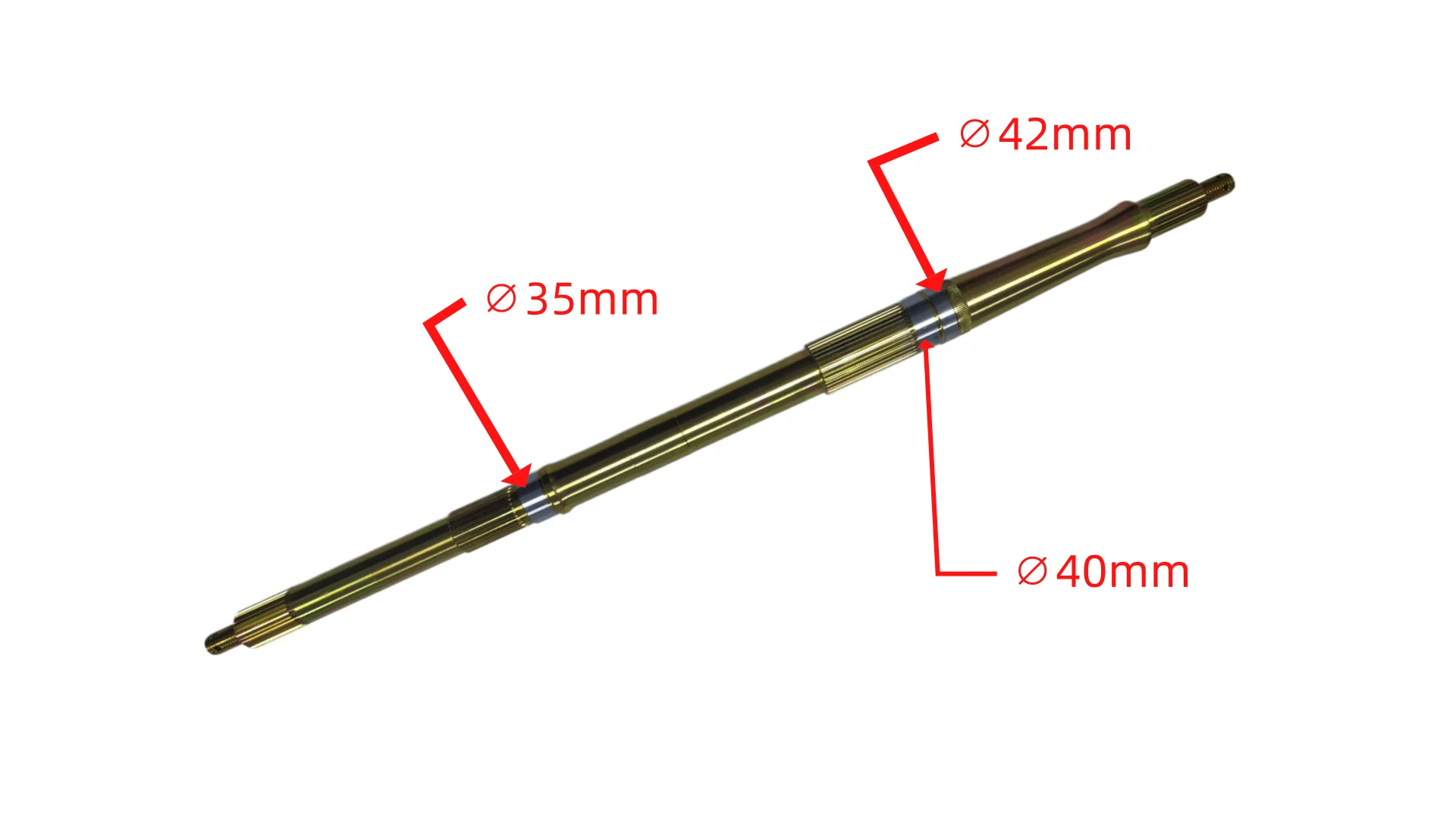 Rato 250 Original Genuine All-Terrain Vehicle ATV Disc Brake Rear Axle Assembly 41201-A200100-0001