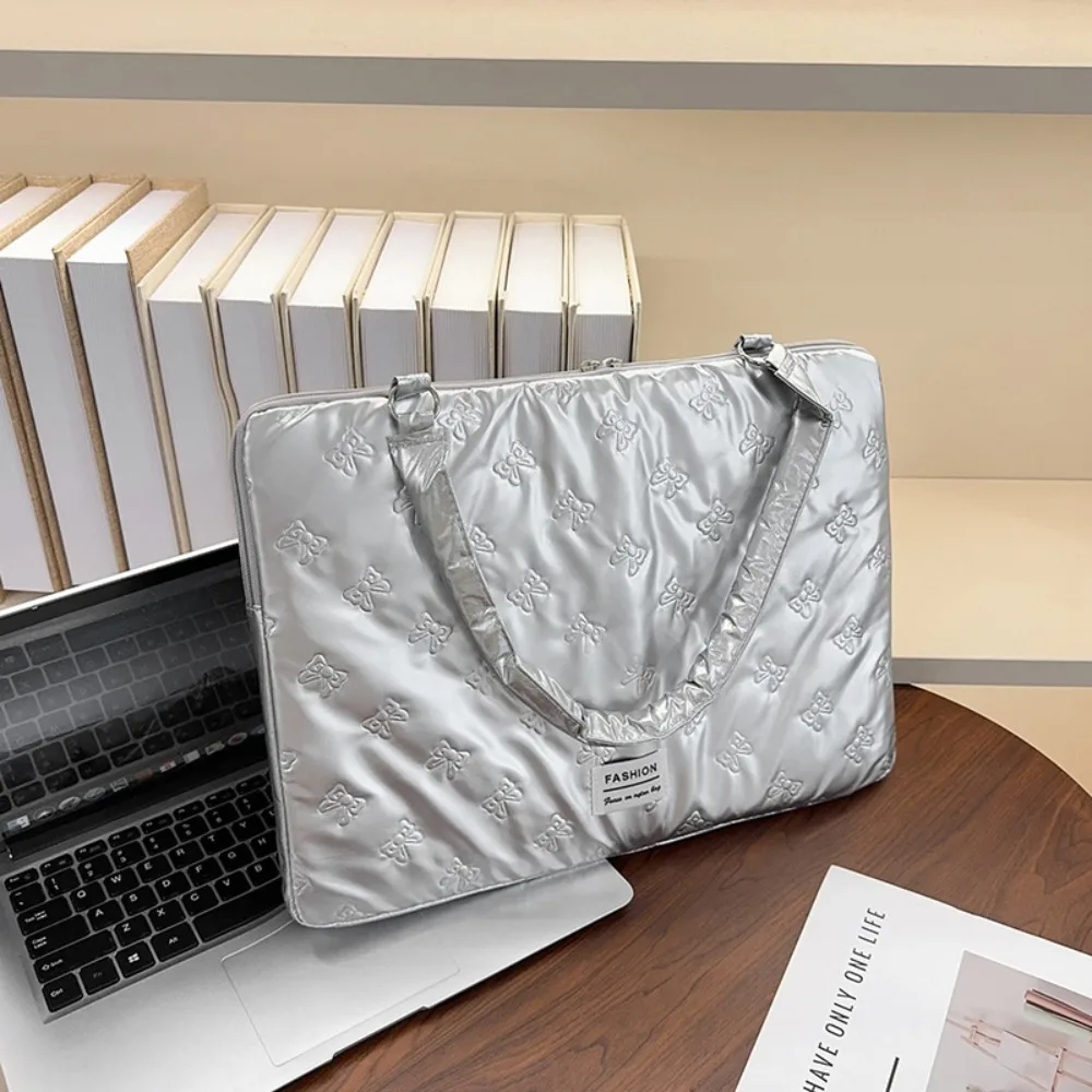 

Универсальная противоударная сумка для ноутбука, водостойкий чехол для ноутбука с бантом, чехол для хранения компьютера