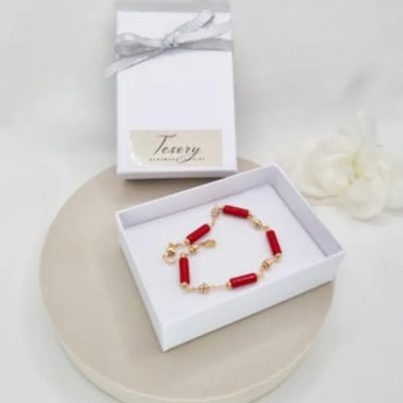 سوار السيدات المرجان الأحمر، #6