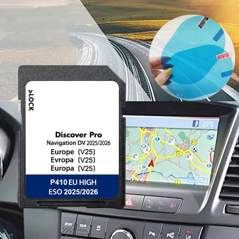 

DV V25 Version 2025-2026 Navigation Unit Discover Pro MIB1 MIB2 Media for VW e-Golf Touran Tiguan Vehicle SD Card 64GB