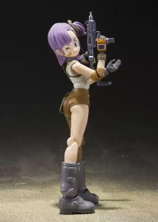 Op voorraad Bandai Original Shf Sh Figuarts l Bulma Event Exclusieve Color Edition Actiefiguren Anime Model Speelgoed