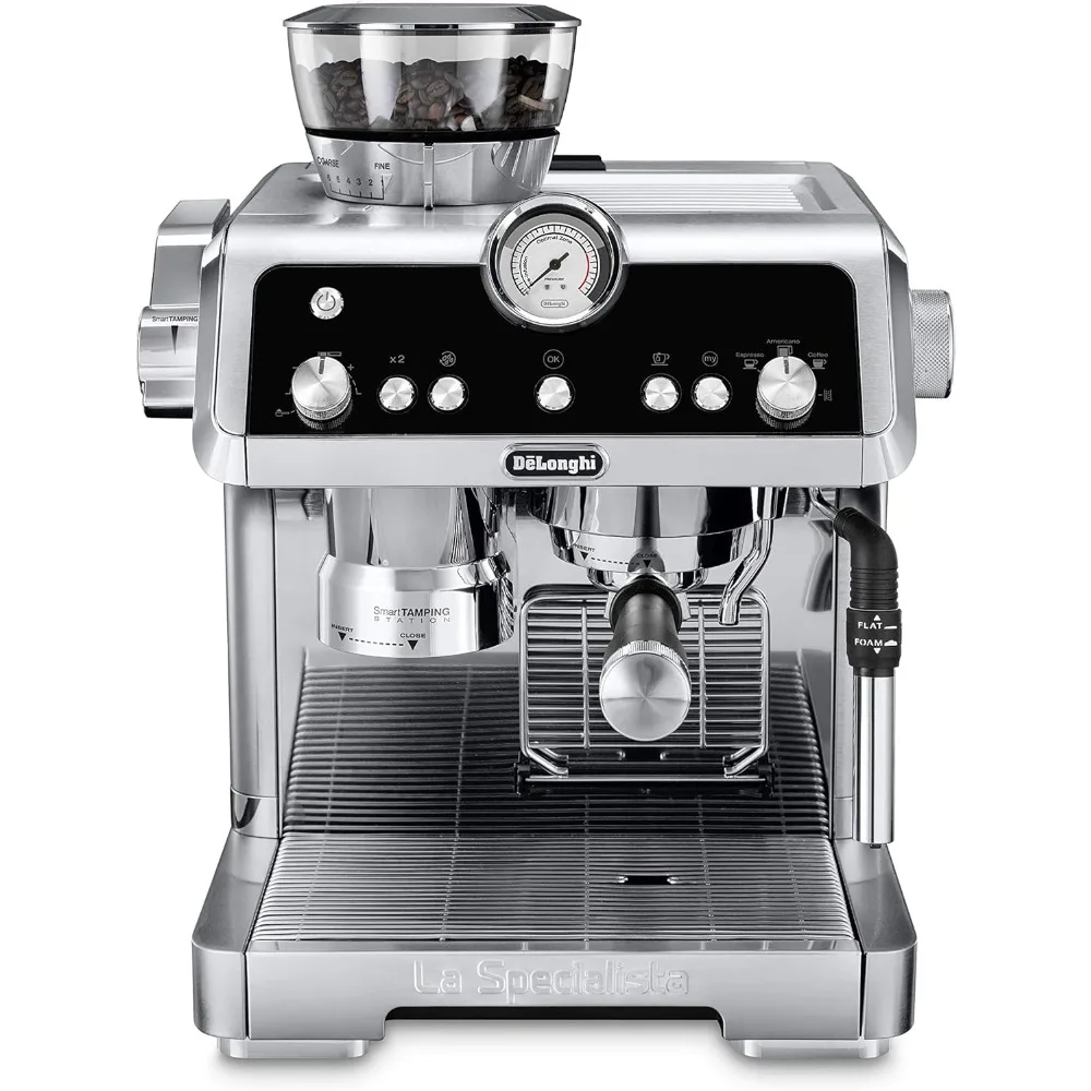 

La Specialista Espresso Machine with Sensor Grinder, Dual Heating System, Advanced Latte System & Hot Water Spout f