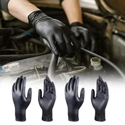 Black Disposable Vinyl Gloves Pvc Safety Gloves Waterproof Touch Screen Anti Chemical Gloves for Housework Cleaning Tools