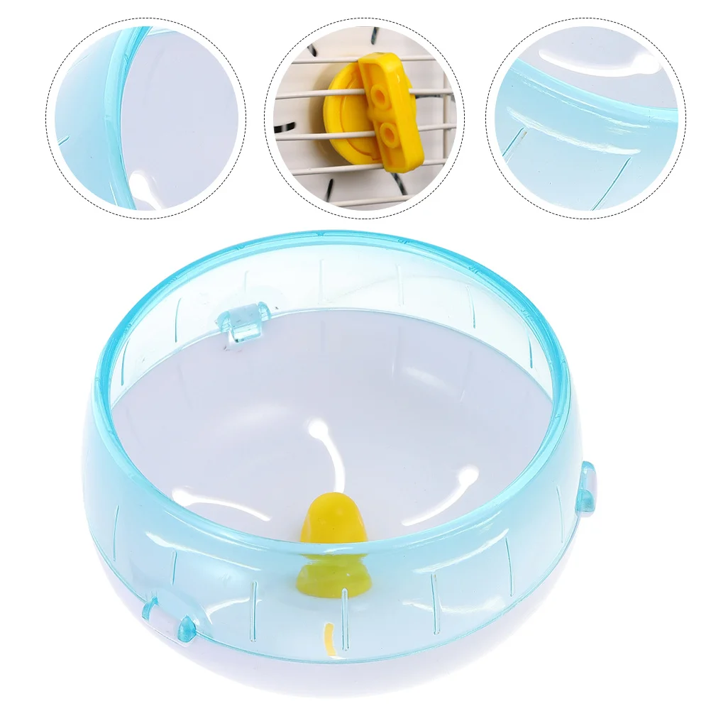

Plastic Hamster Running Wheel for Gerbil Chinchilla Guinea Pig Small Pet Silent Exercise Wheel Hamster Toy Chinchilla Toy