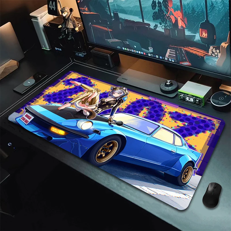 

Honkai Star Rail Gaming Mouse Pad Gamer Professional Cipher Large Mousepad XXL Rubber Computer Mouse Mat Locking Edge Desk Mat