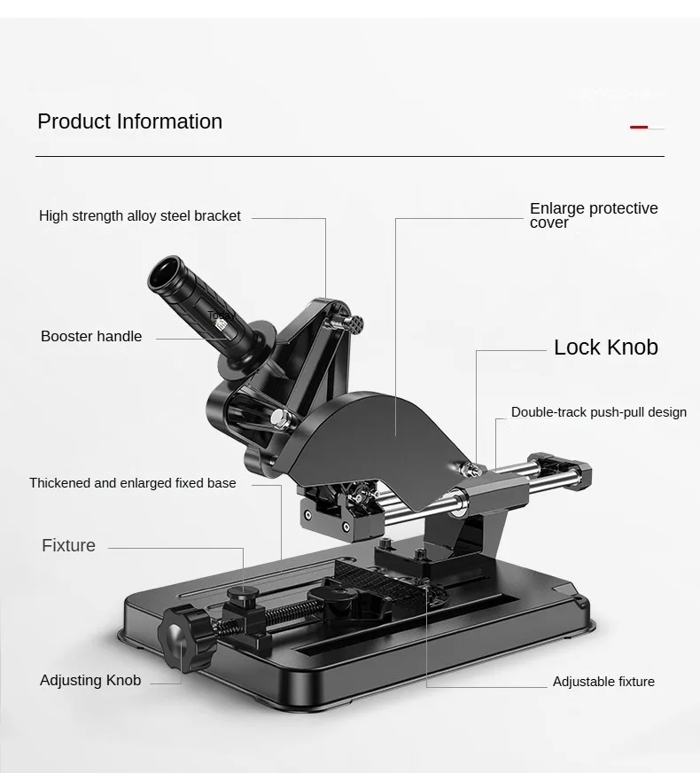 

Angle Grinder stand Universal Multifunctional Angle Grinder Table Saw Small Metal Stone Wood Cutting/Poshing/Grinding Machine