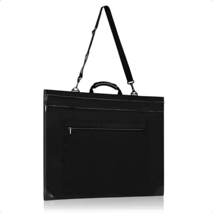 

Art Portfolio Case 20x24 Inch Large Size Portfolio Folder for Artwork Poster Board Storage Waterproof Art Portfolio Tote Bag wi