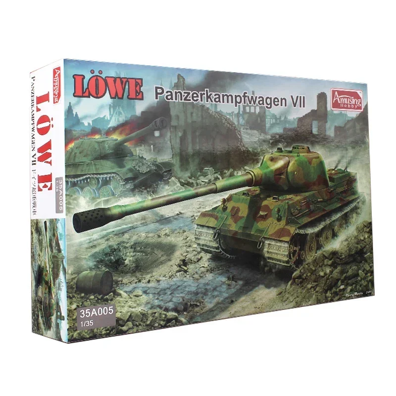 

Amusing Hobby 35A005 Тяжелый танк Lowe Panzerkampfwagen VII (пластиковая модель) Комплект сборки 1/35