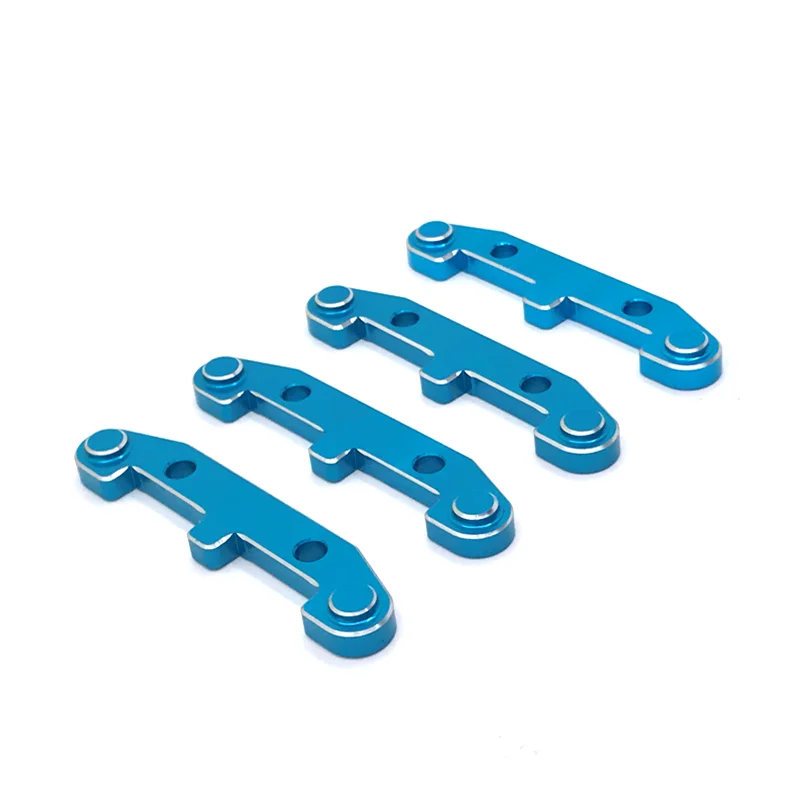 Piezas de coche teledirigido, componentes de fijación de brazo inferior mejorado de Metal EA1005A aptos para JLB 1/10 J3, accesorios de coche de Control remoto, 4 Uds.