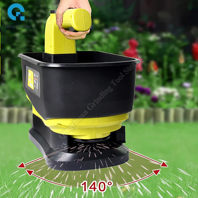 Seeds Planter Fertilizer Sowing Electric Handheld Spreader Feeding Machine Grass Seed Vegetable Small Seed Planting Machine