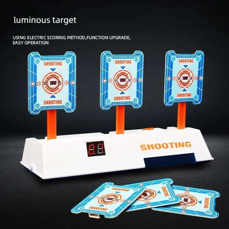 New  Competition Party Game Electronic Scoring Target Multiplayer Shooting Training Prop Friend Interactive Party Toy with Music