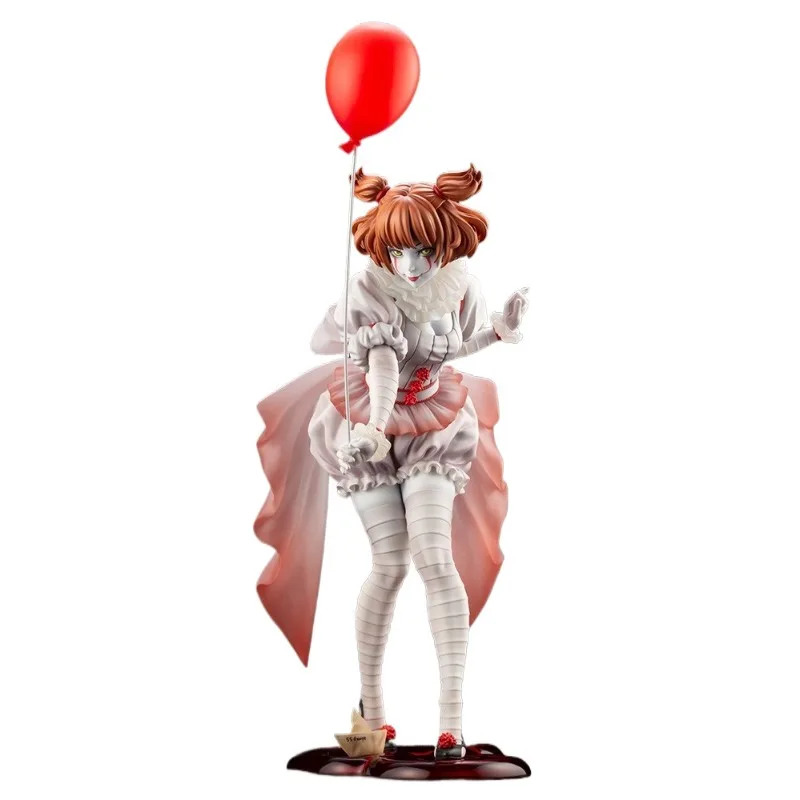 In Stock Genuine Kotobukiya  It (2017) Pennywise Bishoujo Statue Horror Bishoujo 1/7 Anime Figure Garage Kit Model Decoration view 2