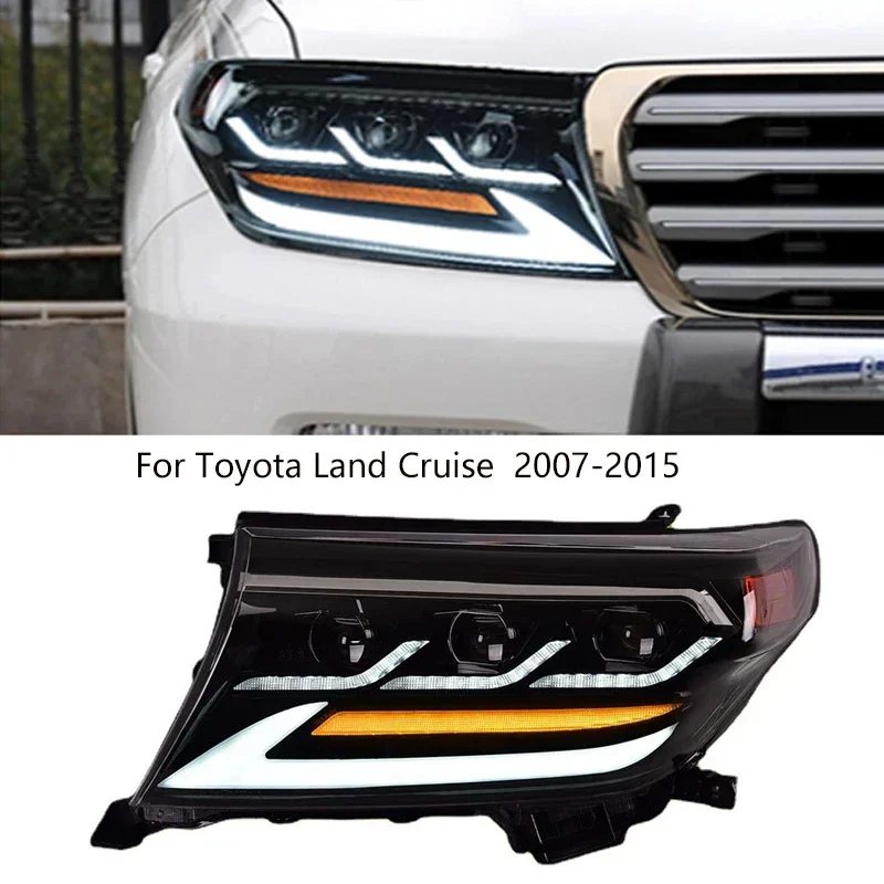 

Car Headlights For Toyota Land Cruiser LC200 2007-2015 LC200 LED Auto Headlamp Assembly Projector Lens Accessories