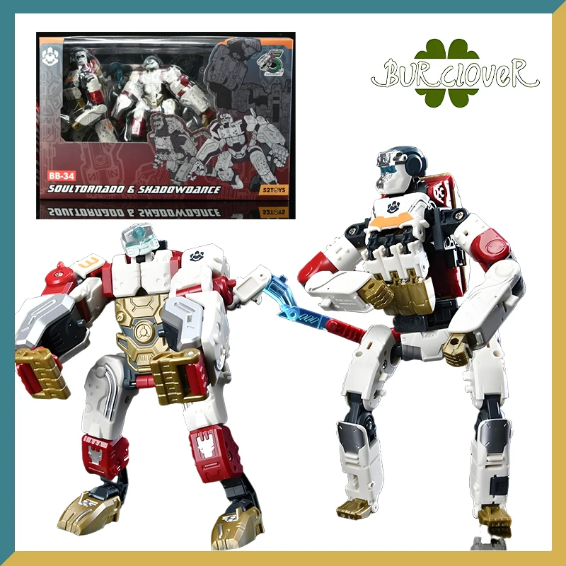 

52TOYS Original BEASTBOX Series BB-34 SOULTORNADO SHADOWDANCE Transforming Toys Model assembly Collectibles and decorative items
