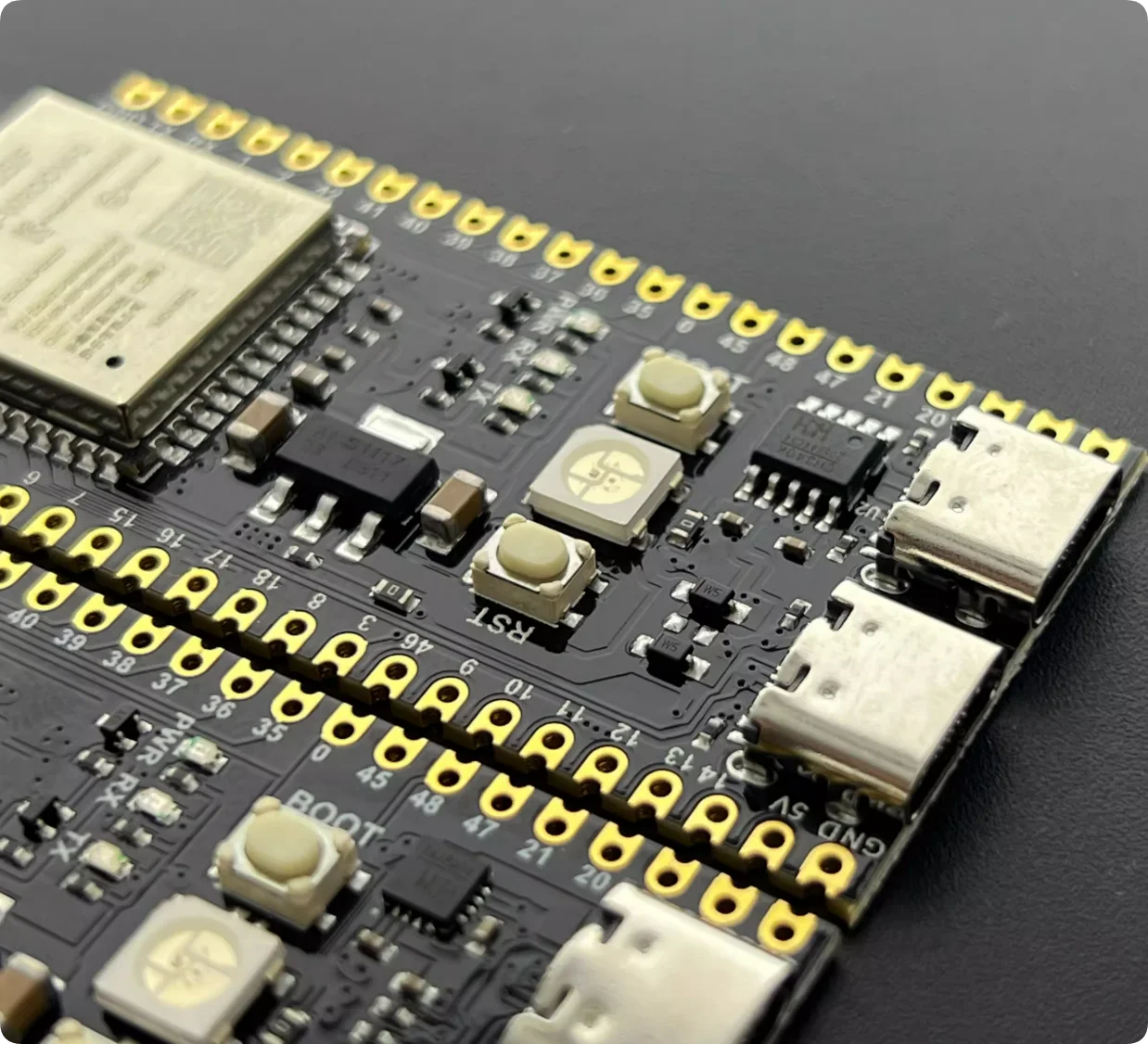 ESP32-S3 Core Board AI Development Kit N16R8 - يوصى به لحوسبة الذكاء الاصطناعي والحافة، متوافق مع Xiaozhi AI