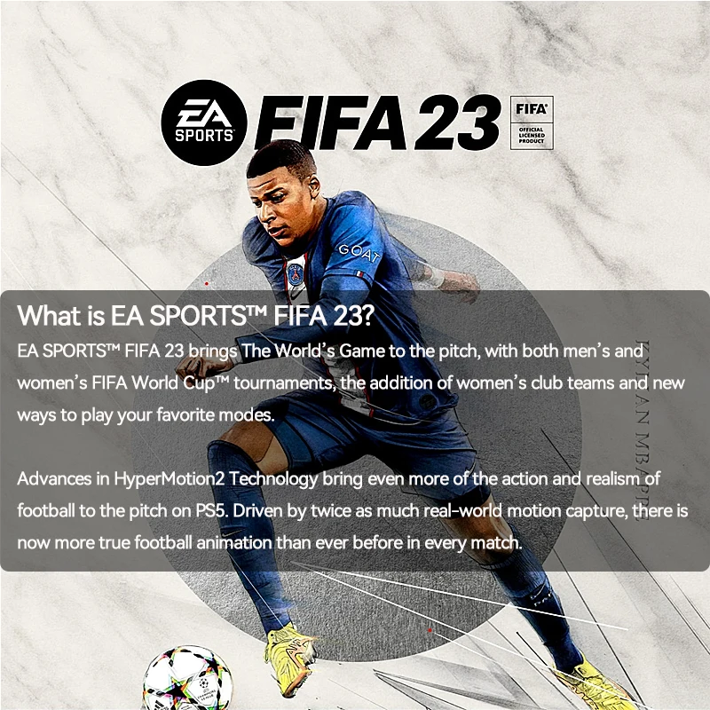 소니 플레이스테이션 5 EA 스포츠 FIFA 23 PS5 게임 거래, 플랫폼 플레이스테이션 5 PS5 CD 버전 게임 콘솔