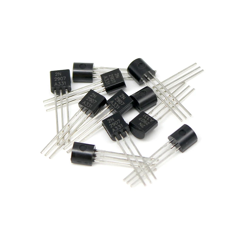 Transistor Kit BC327 BC337 2N2222 2N2907 2N3904 2N3906 S8050 S8550 A1015 C1815 PNP/NPN 10 Values TO-92 Transistors Set